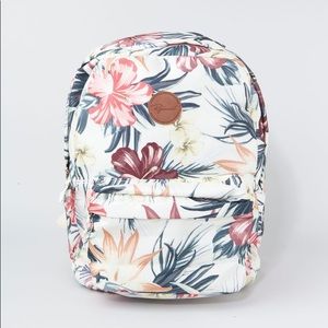NWOT Rip curl Backpack Anini Beach Floral Print